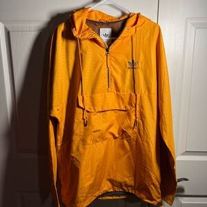 Adidas Men's Vibrant Orange Windbreaker